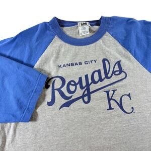 Lee Sport Kansas City KC Royals 3/4 Sleeves T-shirt Sz XL